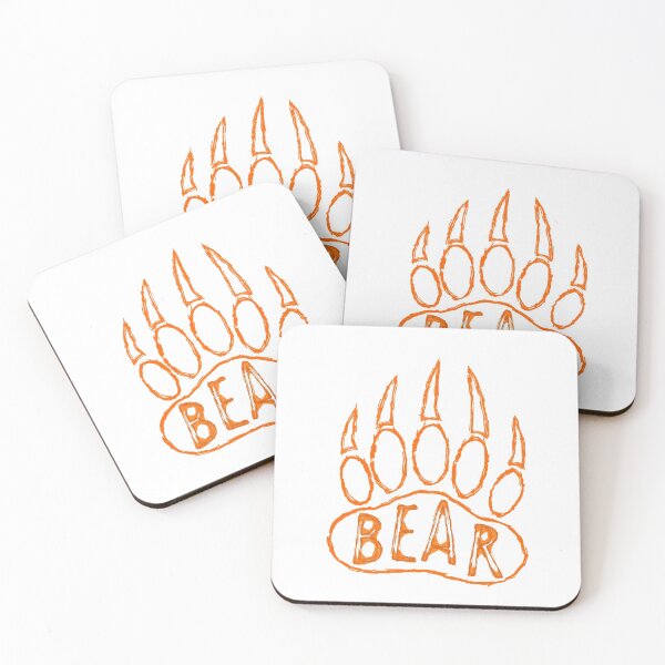 Item preview, Sketch Grizzly Bear Paw Print  designed and sold by Almdrs.