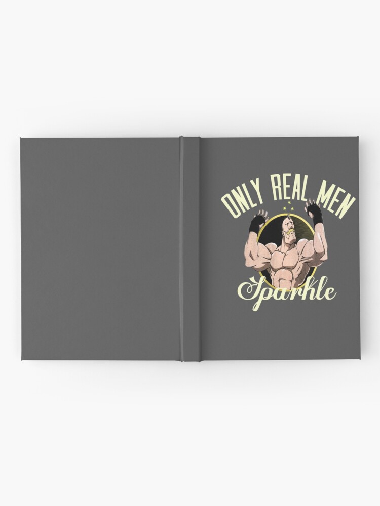 Alternate view of Only real men sparkle Hardcover Journal
