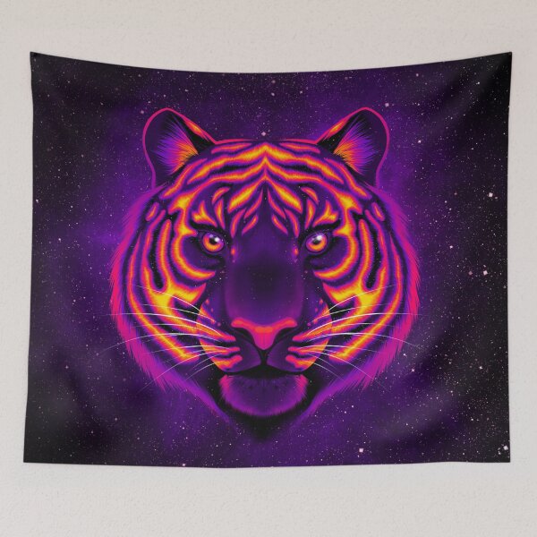 Item preview, Rave Tiger Galaxy designed and sold by TheDesignosaur.