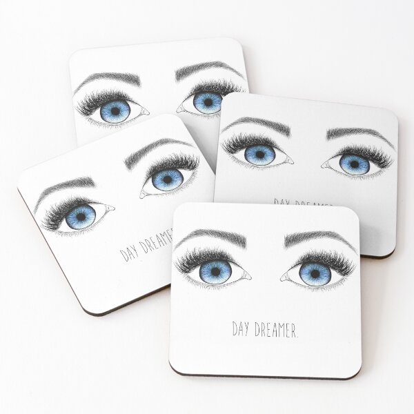 Item preview, Day Dreamer - Big Blue Open Eyes  designed and sold by niccdefilippis.