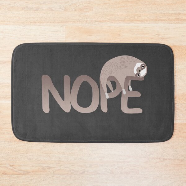 Item preview, Nope! sloth designed and sold by RAWWR.