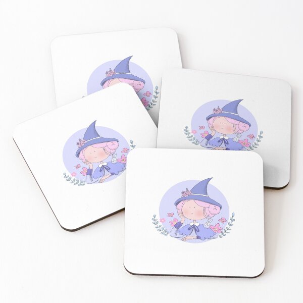 Item preview, Purple witch | Digital character illustration  designed and sold by alisonsadler.