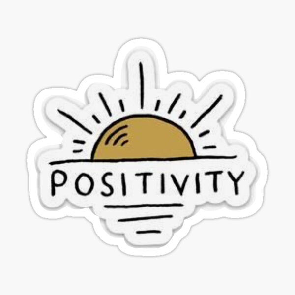 Item preview, Positivity Sticker designed and sold by meganslats.