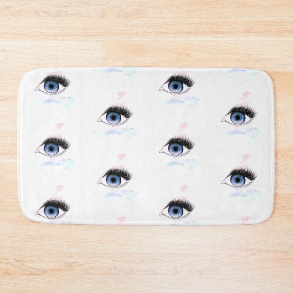 Item preview, Big Blue Eye on Water colour background  designed and sold by niccdefilippis.