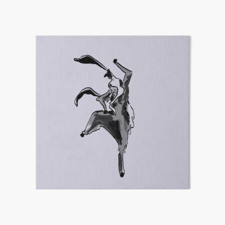 Organic World - Dance of The Banana Princess Art Board Print