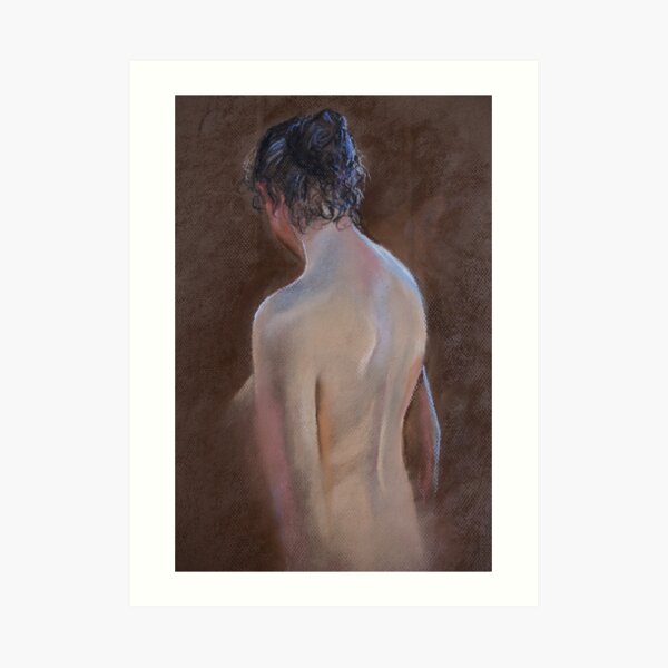 Life Drawing (Polished up a Bit) Art Print