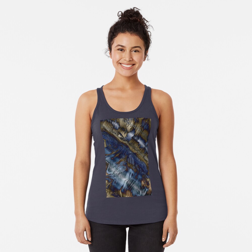 Wood and Water Racerback Tank Top