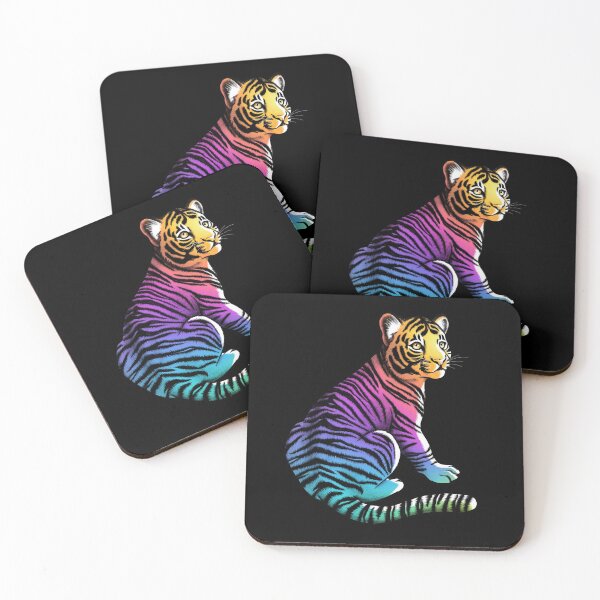 Item preview, Rainbow Tiger designed and sold by TheDesignosaur.