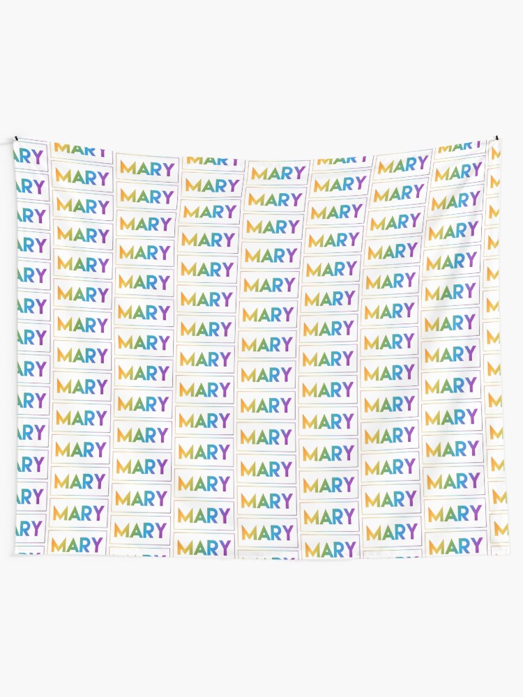 Alternate view of Mary - Pride Edition Tapestry