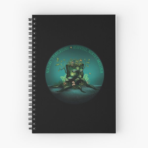 Item preview, Asheville, NC - Nature's Playground - Wizard Stump designed and sold by Serena's Asheville Merch.