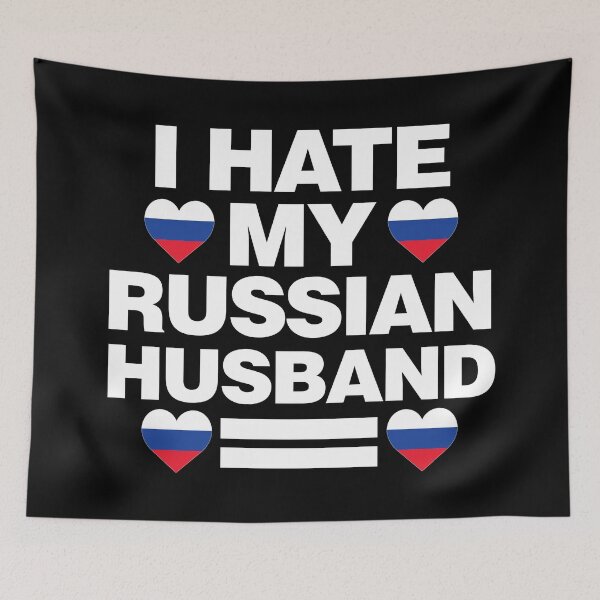 Item preview, I Hate my Russian Husband Funny  designed and sold by elhefe.