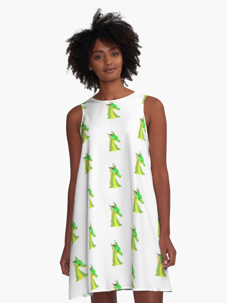 green dragon dress