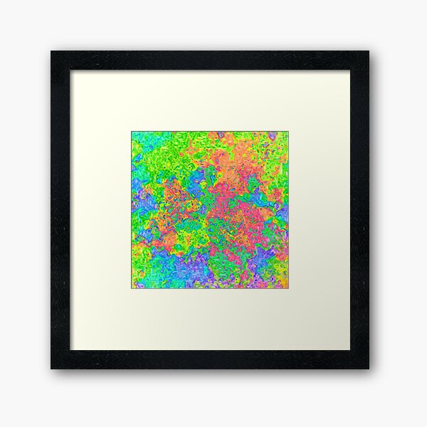 Abstract pattern Framed Art Print