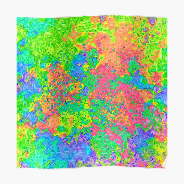 Abstract pattern Poster
