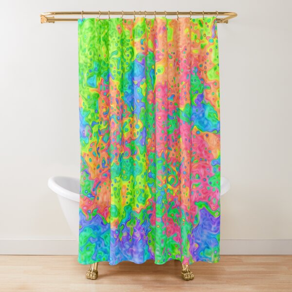 Abstract pattern Shower Curtain