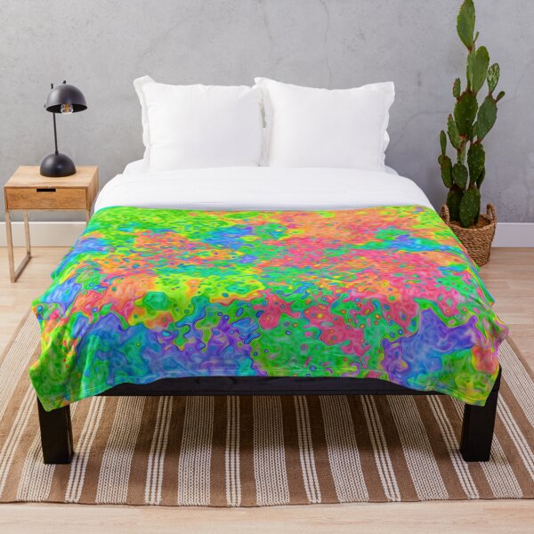 Abstract pattern Throw Blanket