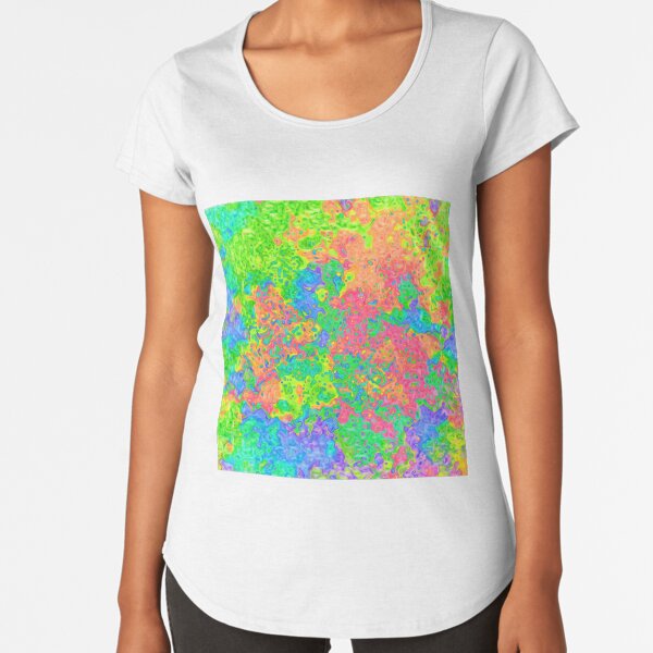 Abstract pattern Premium Scoop T-Shirt