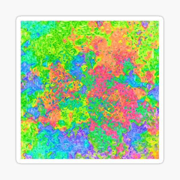 Abstract pattern Sticker