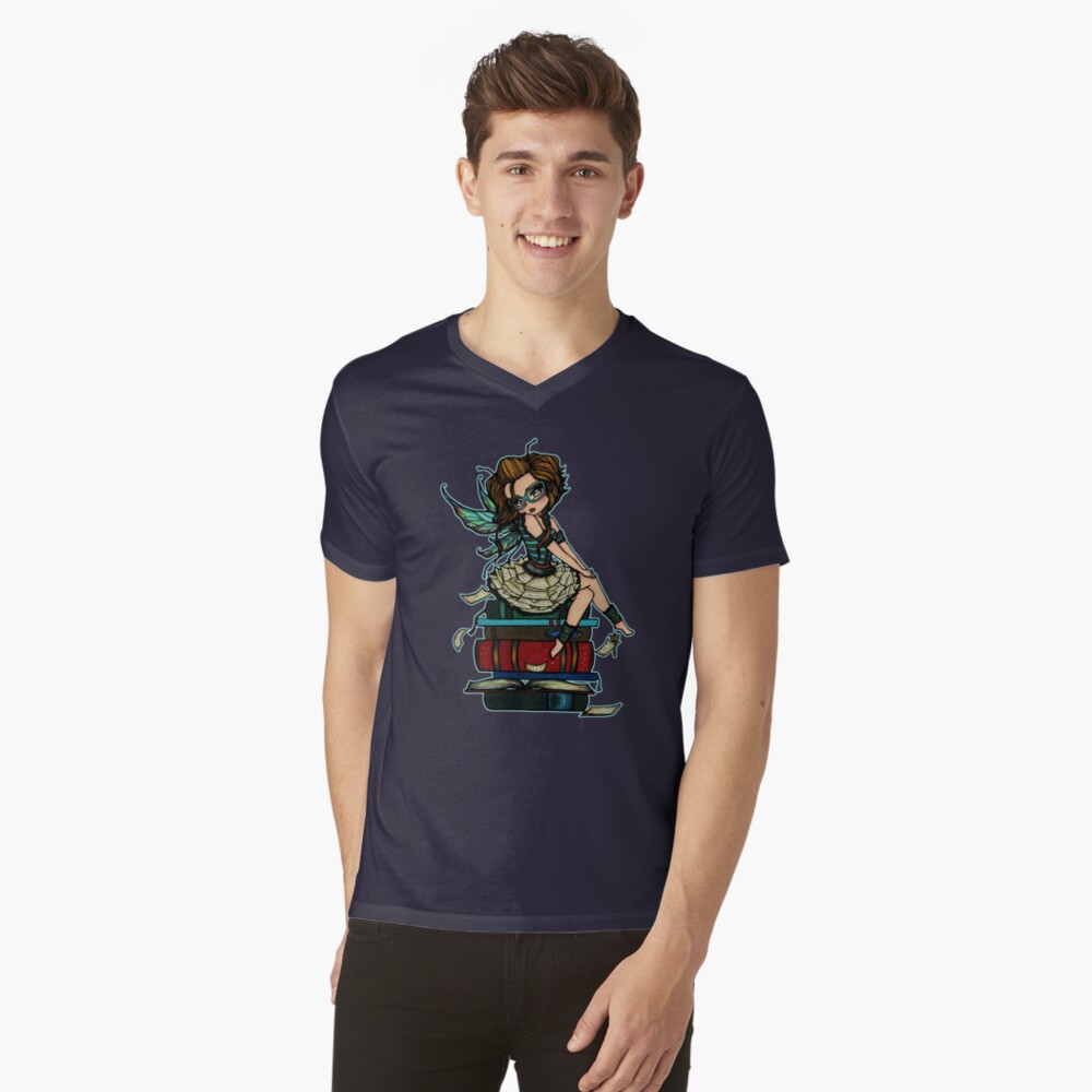 Item preview, V-Neck T-Shirt designed and sold by hannahlynnart.