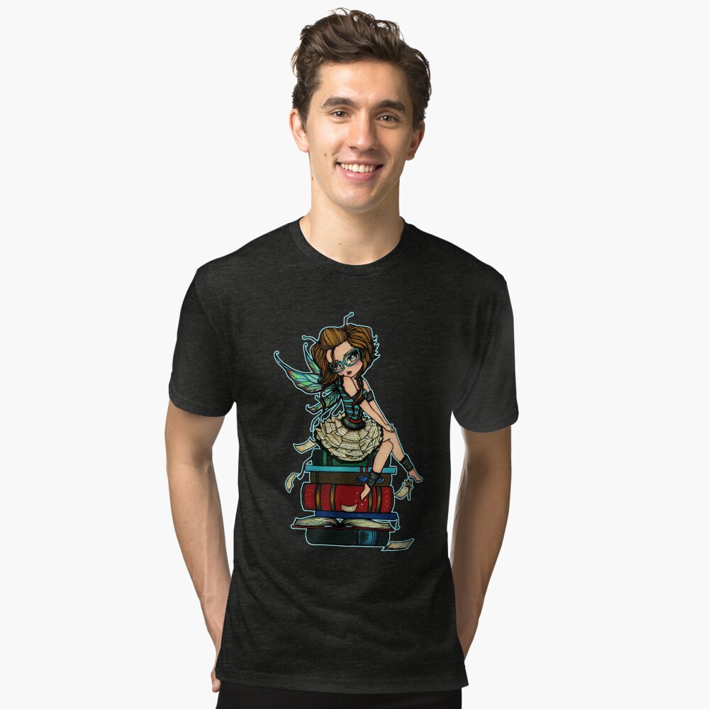 Item preview, Tri-blend T-Shirt designed and sold by hannahlynnart.