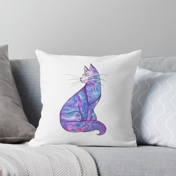 Item preview, Mystic Cat | Watercolour Illustration designed and sold by inkhivecreative.