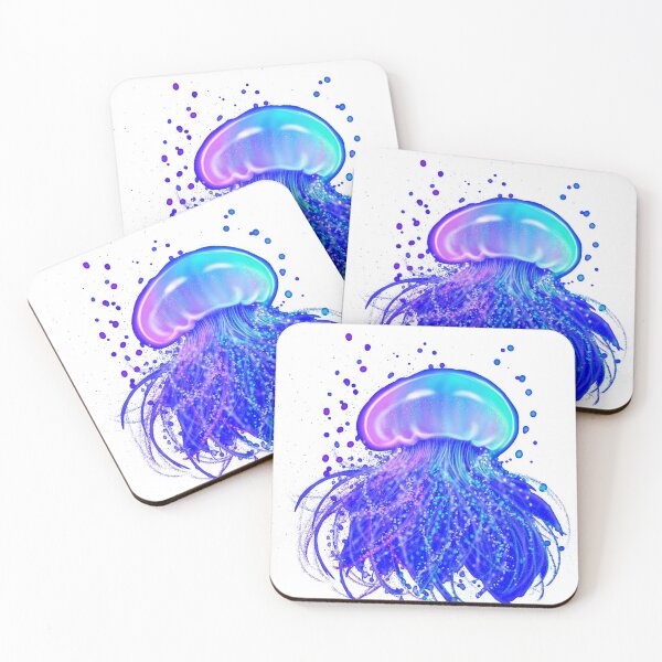 Item preview, Glowing jellyfish designed and sold by Raphaela Pohle.