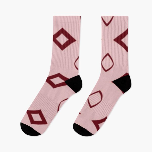 Item preview, Pink and Maroon Diamond Pattern designed and sold by Poetic Patterns Studio.