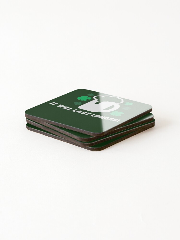 Thumbnail 4 of 5, Coasters (Set of 4), Take a Pitcher it will last longer [Roufxis-Rb] designed and sold by RoufXis.