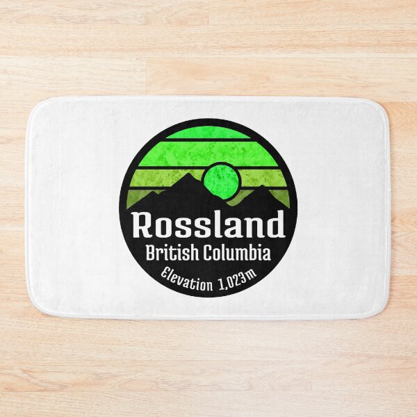 Item preview, Ski Rossland British Columbia Canada Skiing Hiking Camping Biking Bike Kootenay BC designed and sold by DESTINATIONS DECAL.