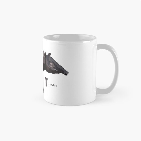 Item preview, Funky Animal Alphabet: T is for Tapir designed and sold by abigailhausman.