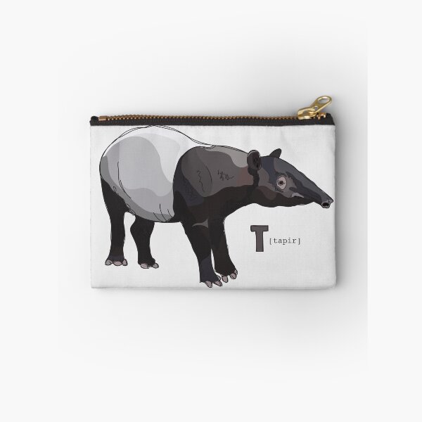 Item preview, Funky Animal Alphabet: T is for Tapir designed and sold by abigailhausman.