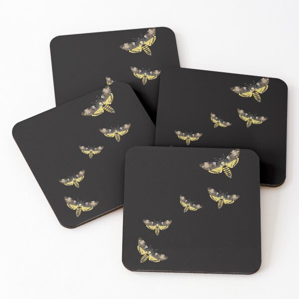 Item preview, Death Head Hawk Moths designed and sold by kellymavis.