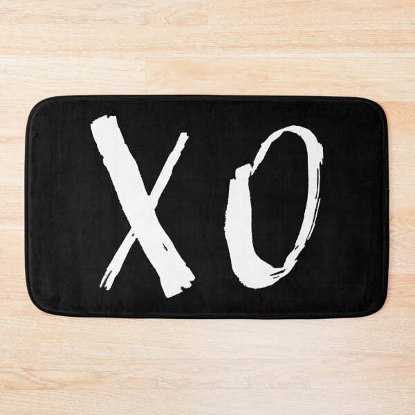 Item preview, X O Quote Brushstrokes, Phrase, Slogan, White on Black designed and sold by PandaAvenue.