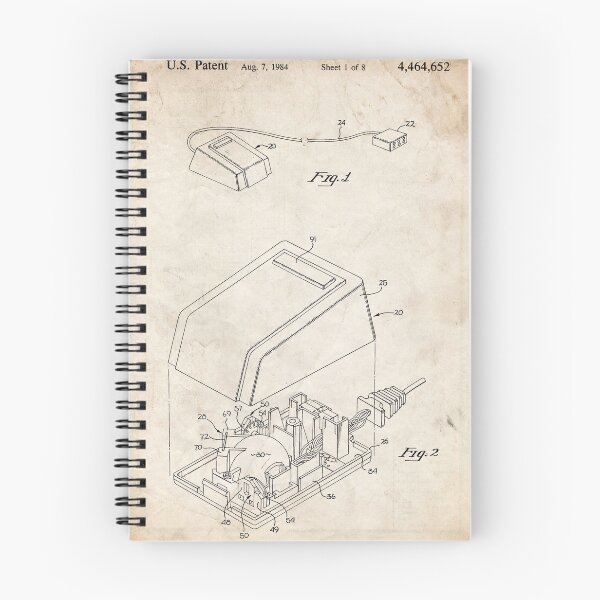 Item preview, First Computer Mouse US Patent Art Apple Steve Jobs 1984 designed and sold by Stephen Chambers / The Pop Art Factory.