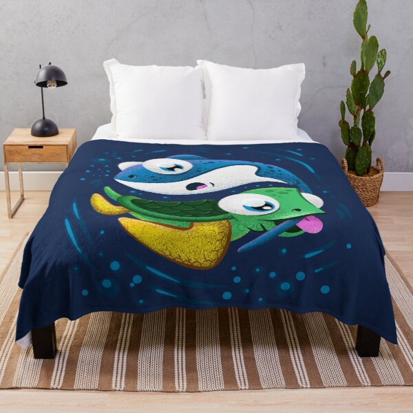 Item preview, Cute Gift Funny Baby Turtle & Stingray Playing designed and sold by Teeleo.