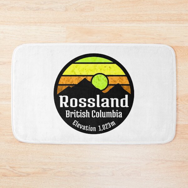 Item preview, Ski Rossland British Columbia Canada Skiing Hiking Camping Biking Bike Kootenay BC designed and sold by DESTINATIONS DECAL.
