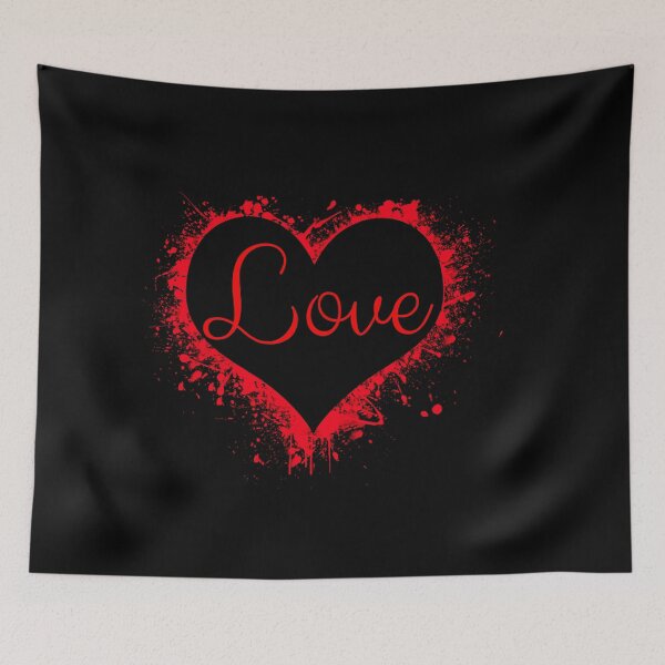 Item preview, Love Heart Splatter designed and sold by Paulele.
