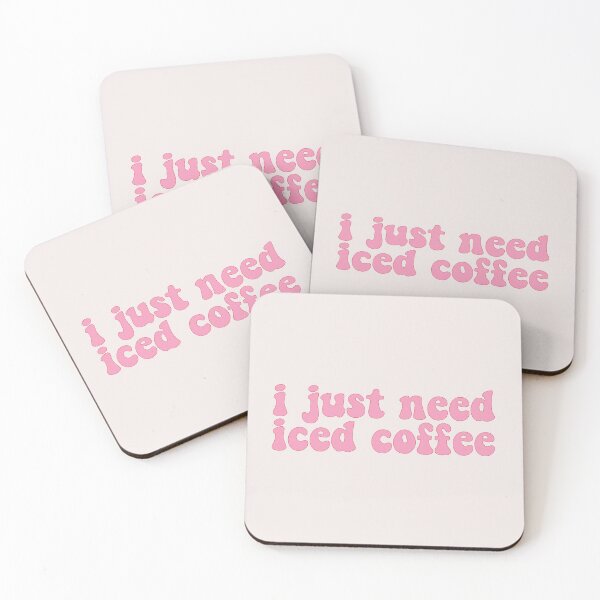 Item preview, I just need iced coffee designed and sold by InstriveDesign.