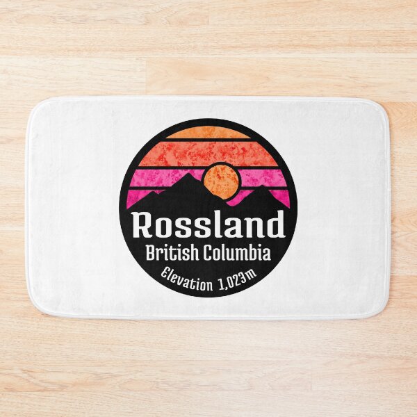 Item preview, Ski Rossland British Columbia Canada Skiing Hiking Camping Biking Bike Kootenay BC designed and sold by DESTINATIONS DECAL.