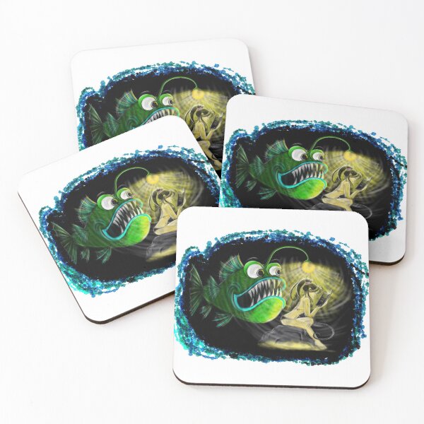 Item preview, Lantern fish with mermaid designed and sold by Raphaela Pohle.