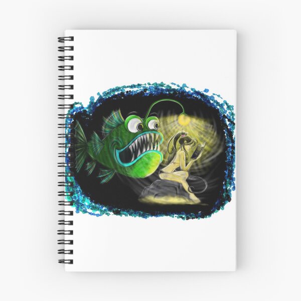 Item preview, Lantern fish with mermaid designed and sold by Raphaela Pohle.