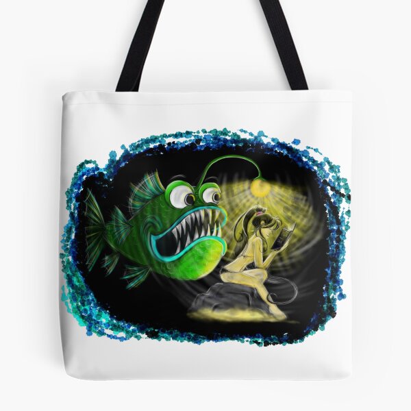 Item preview, Lantern fish with mermaid designed and sold by Raphaela Pohle.