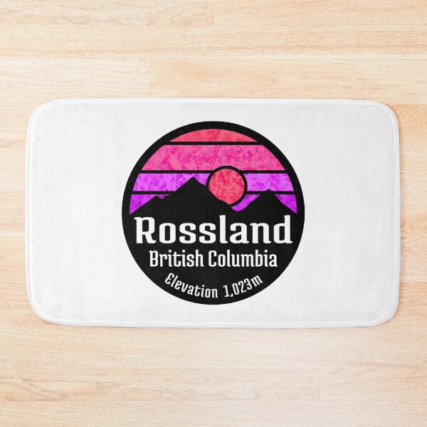 Item preview, Ski Rossland British Columbia Canada Skiing Hiking Camping Biking Bike Kootenay BC designed and sold by DESTINATIONS DECAL.