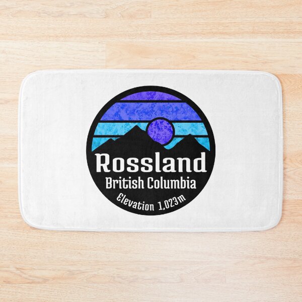 Item preview, Ski Rossland British Columbia Canada Skiing Hiking Camping Biking Bike Kootenay BC designed and sold by DESTINATIONS DECAL.
