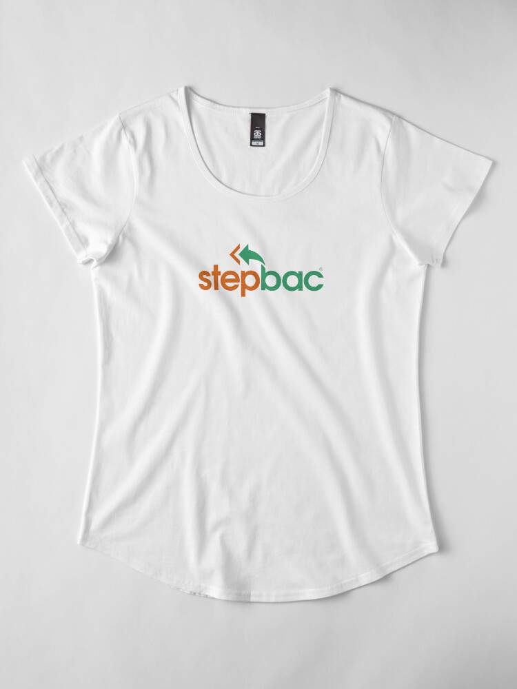 Alternate view of Stepbac merchandise Premium Scoop T-Shirt
