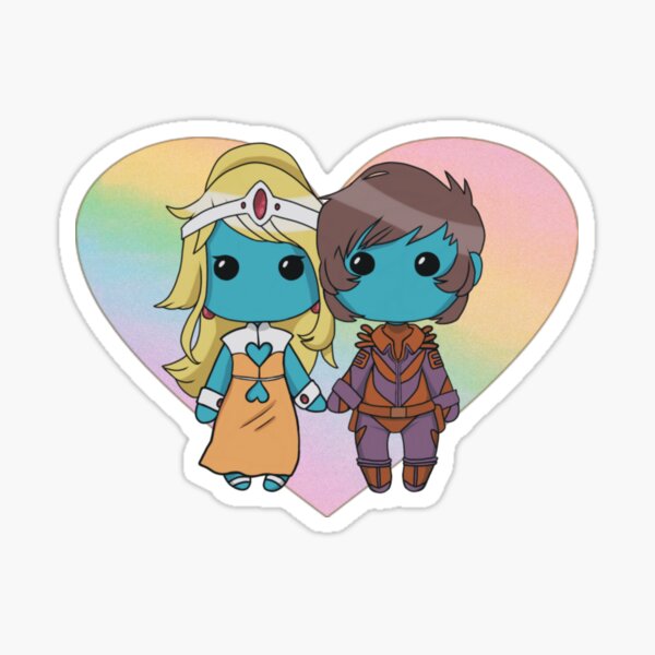 Shep x Stella Sticker