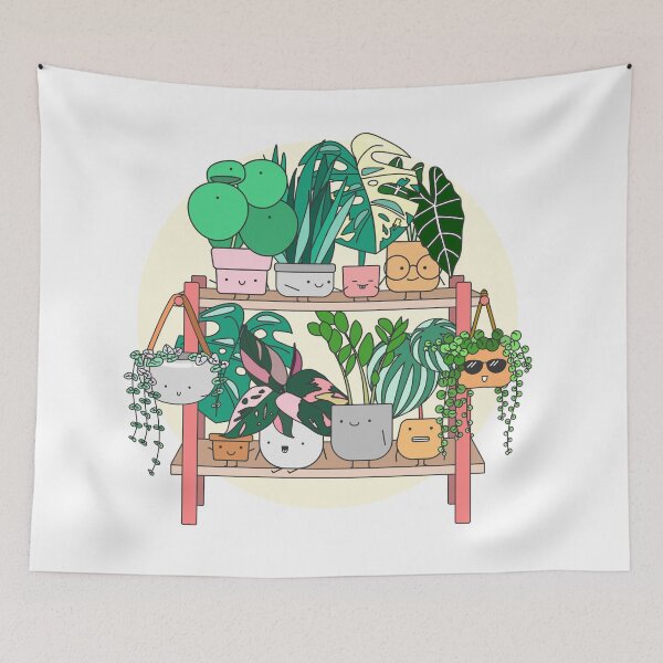 Item preview, Little Plant Stand of Joy designed and sold by homebyfaith.