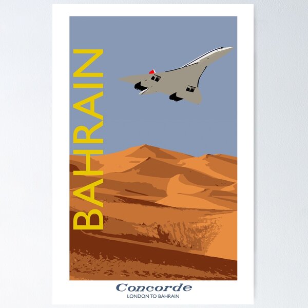 Item preview, Concorde to Bahrain designed and sold by Speedbirddesign.
