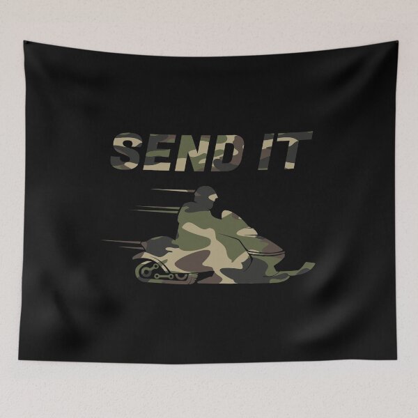 Item preview, Camo Camouflage Snowmobile designed and sold by EstelleStar.