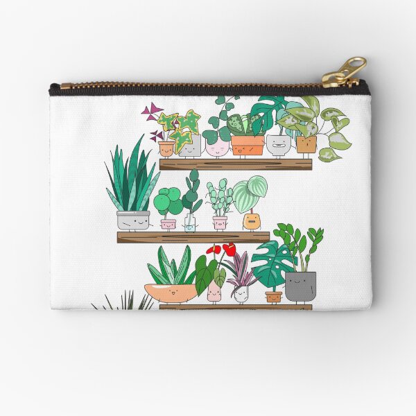 Plant Shelfie Zipper Pouch